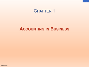 Chapter+1+Accounting+in+Business