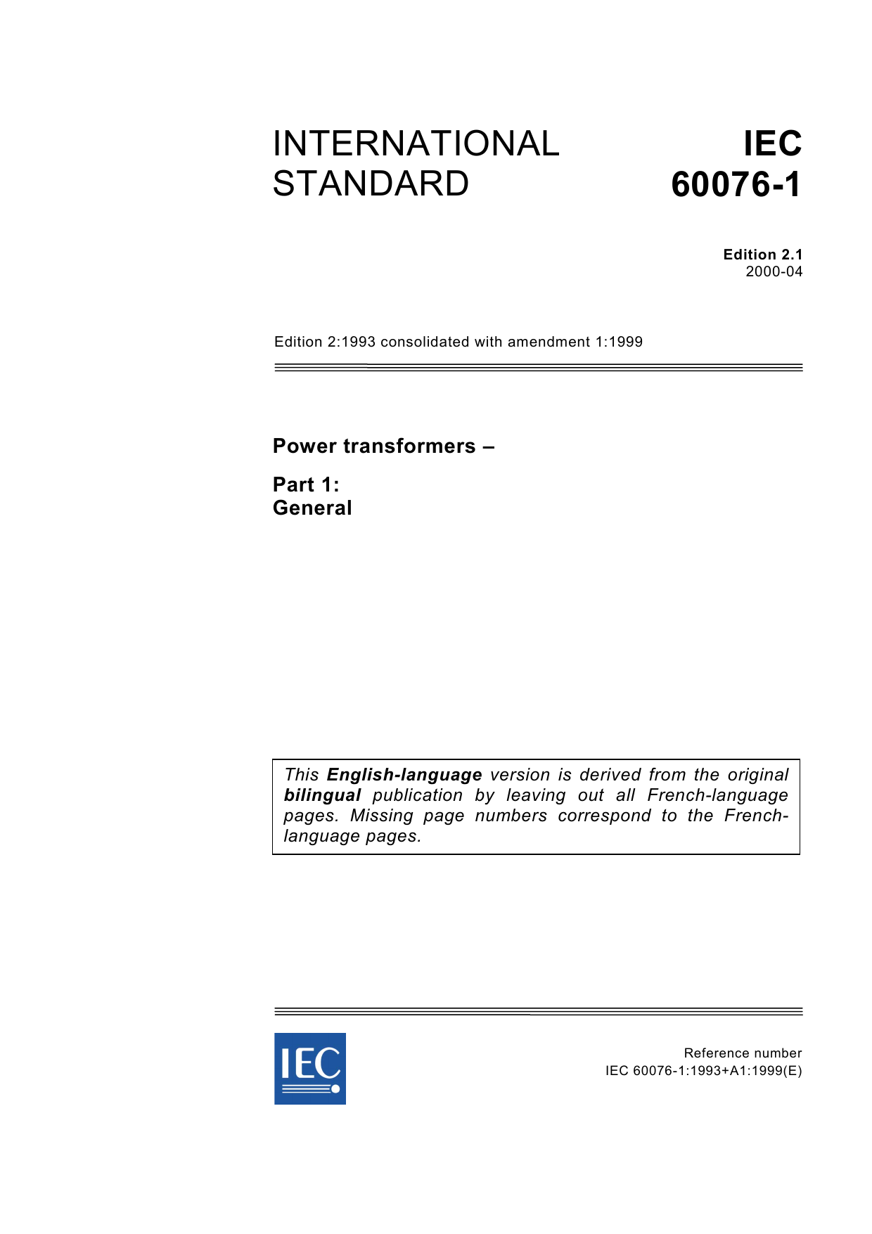 Iec 1 00