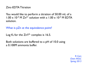 ZincEDTAammonia