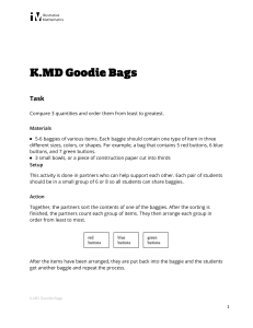 K.MD.B.3 Goodie Bags
