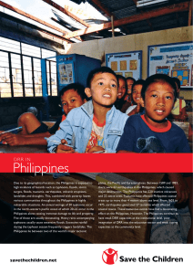 DRR in the Philippines