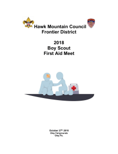 2018 first aid meet leaders guide