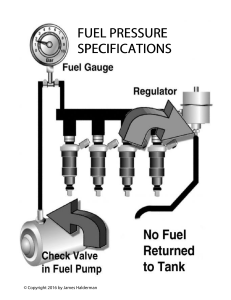 Fuel Pressure Specifications