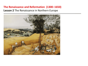 WH 10.2 Presentation - Northern Renaissance