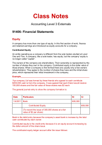 Financial Statements- Level 3 91406 NCEA