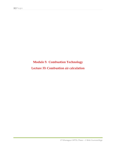 Combustion Technology