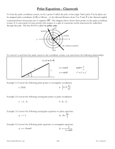 Polar Equations