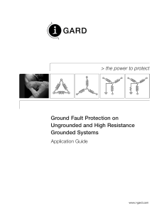 Ground Fault Protection on Ungrounded and High Resistance Grounded Systems