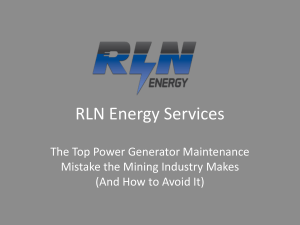 THE TOP POWER GENERATOR MAINTENANCE MISTAKE THE MINING INDUSTRY MAKES (AND HOW TO AVOID IT)