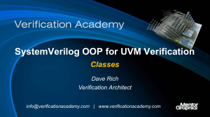 course-systemverilog-oop-for-uvm-verification session1-classes drich