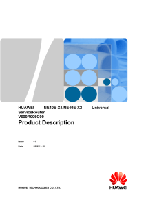 Huawei NE40E-X1X2 Product Description (2012-11-10)