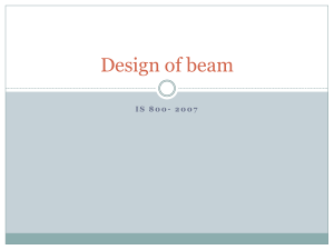 designofbeams