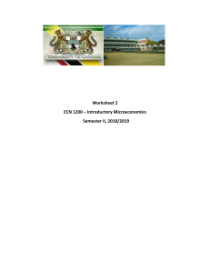 ECN1200 Work Sheet 2