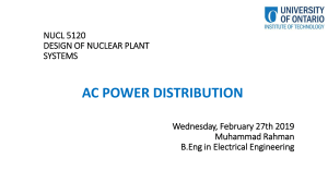 Power distribution