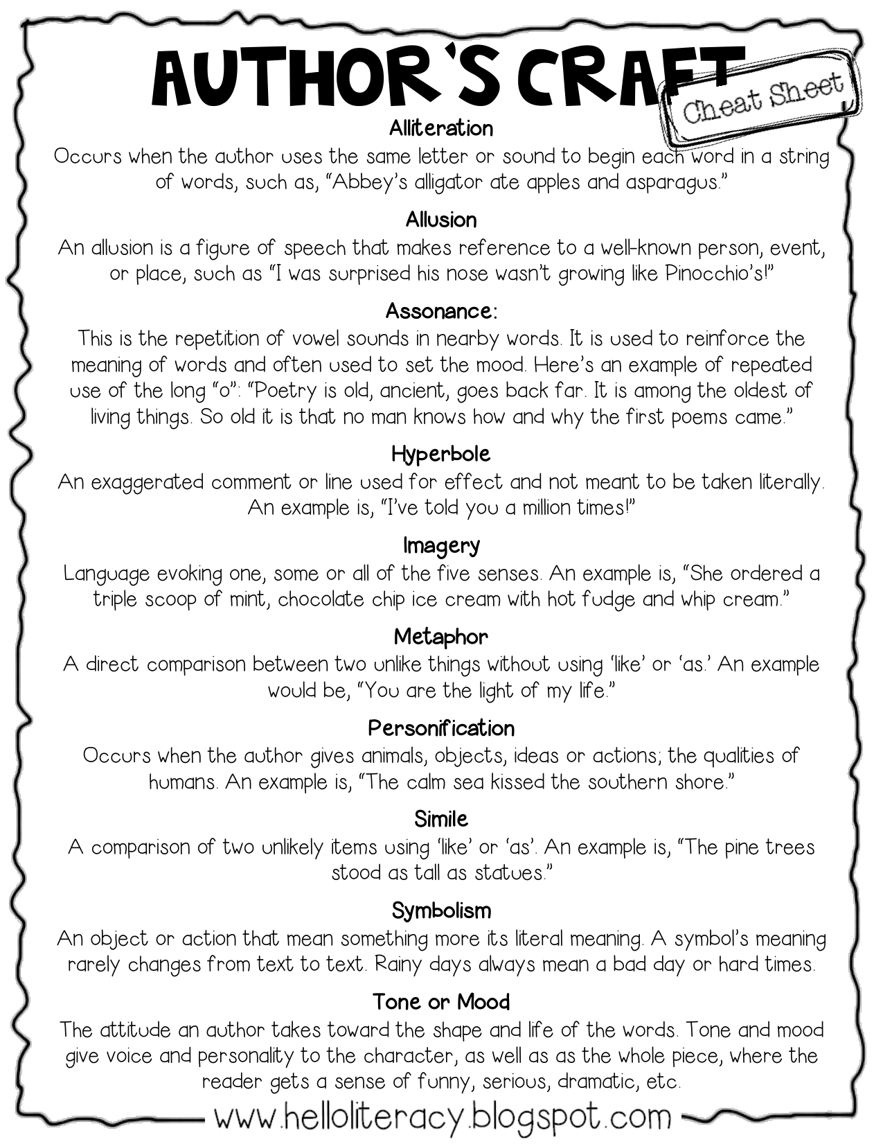 authors-craft-cheat-sheet-and-poetry-graphic-organizer