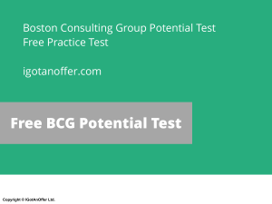 Free BCG Potential Test