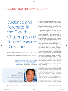 Cloud Forensics: Challenges and Future Research Directions