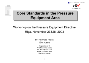 preiss core standards in the pressure equipment area 4668