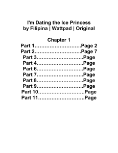 I'm Dating the Ice Princess Book 1