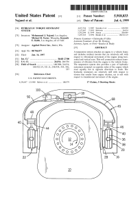 [patent] Hydraulic torque restraint system   1999
