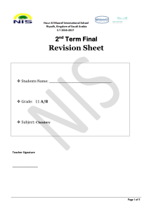 Grade-11-Chemistry-Revisionsheet