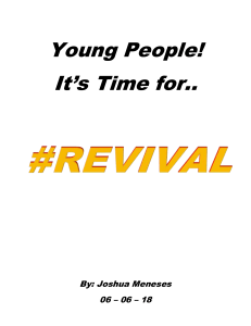 Compilation of Sermons [REVIVAL]