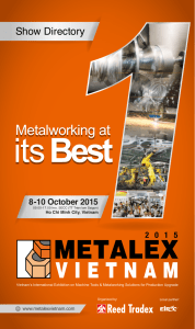 Metalex Vietnam 2015 show directory