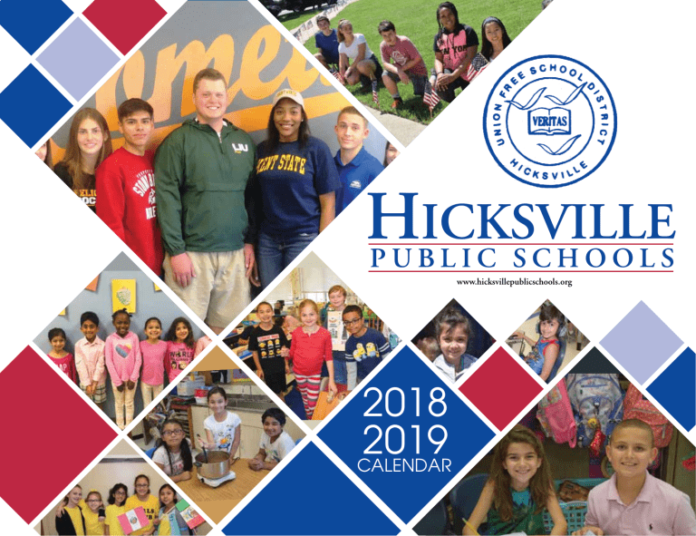Hicksvile 2018 2019 Calendar