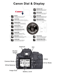 Camera parts Handout