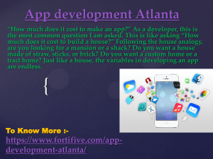 App development Atlanta