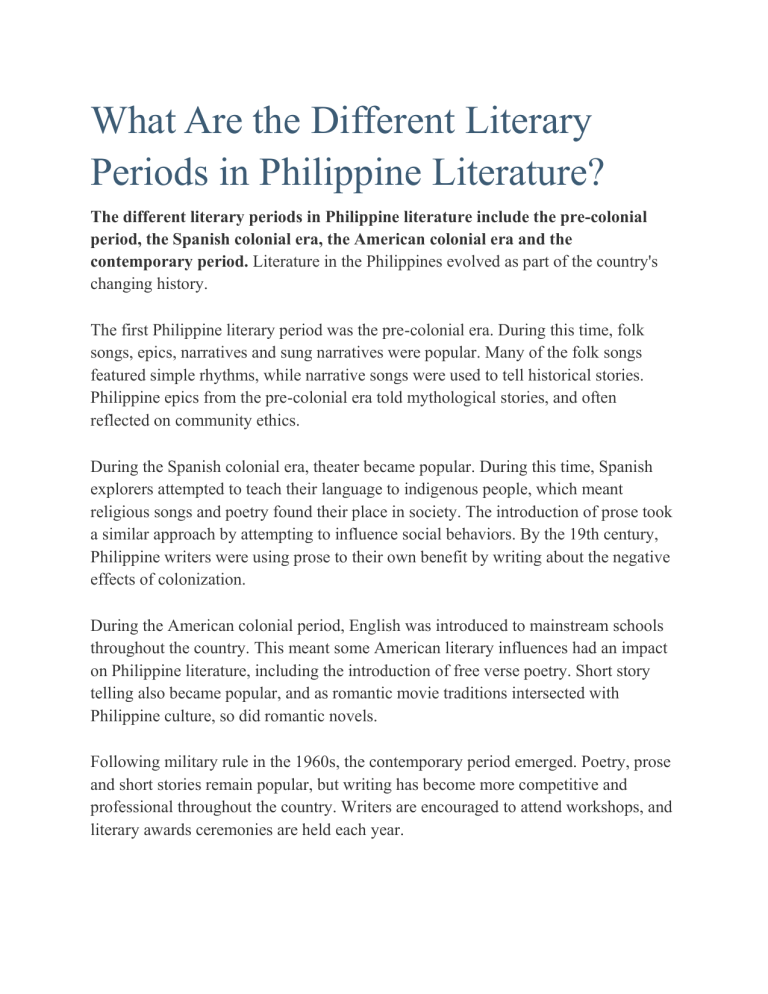 philippine literature spanish period