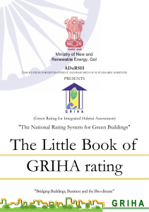 Griha Rating Booklet Dec12