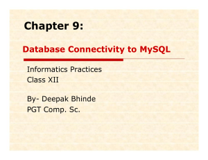 chapter9databaseconnectivity