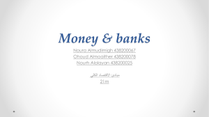 Money and banks