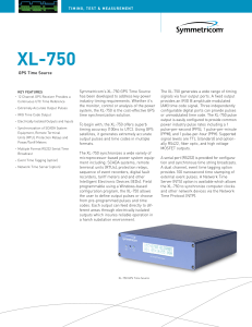 DS XL-750 Symmetricom