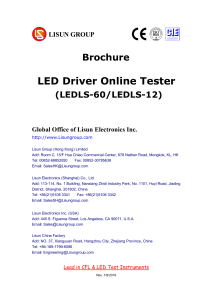 LISUN Led Driver Online Tester