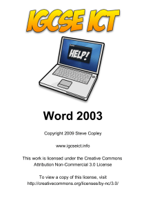 Word-2003-for-IGCSE-ICT