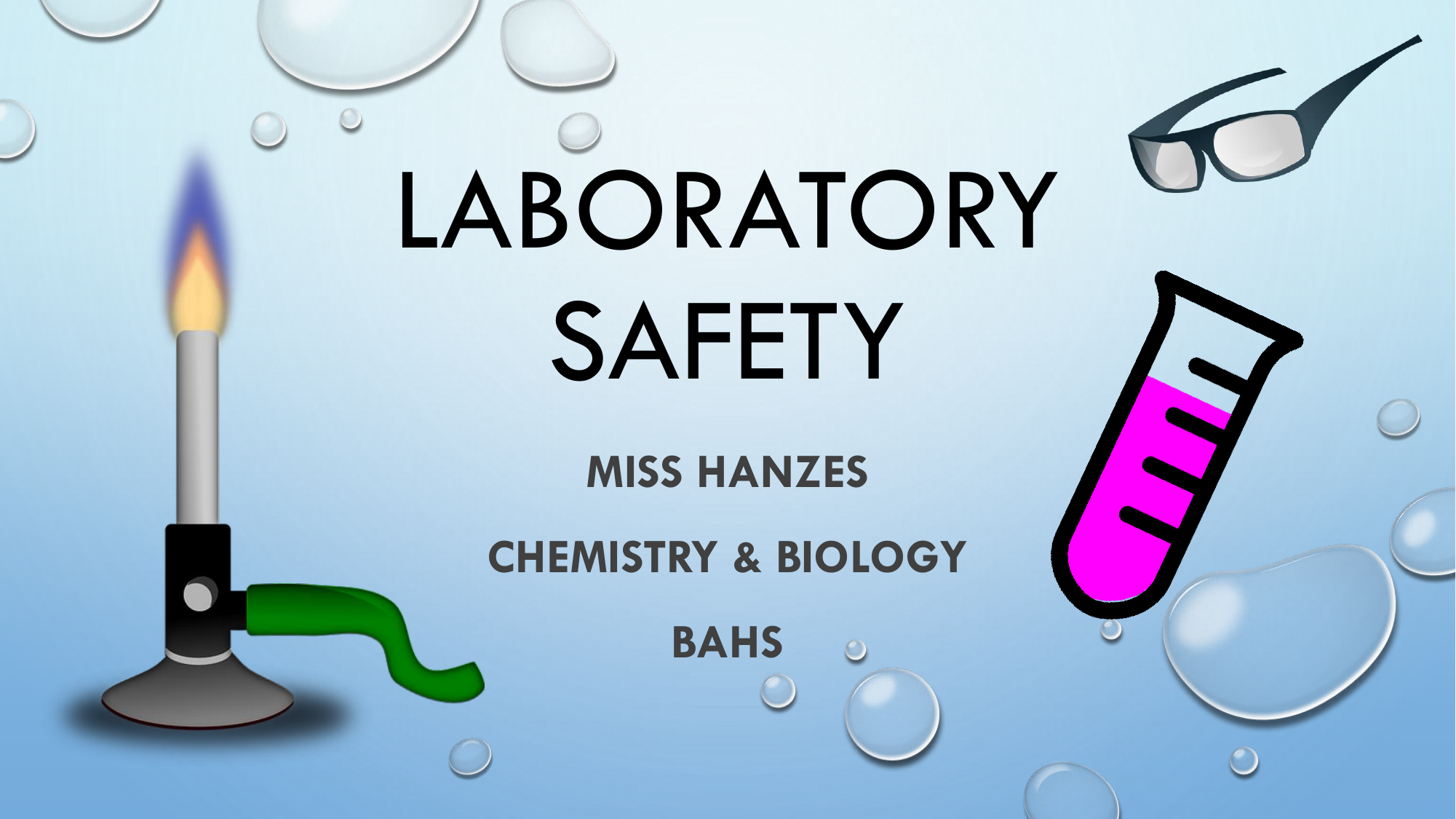 Ppt Chemistry Laboratory Conduct Safety Rules Powerpoint The Best