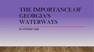 The Importance of Georgia's Waterways