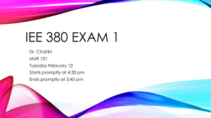 IEE 380 Exam 1 Information S19 (1)