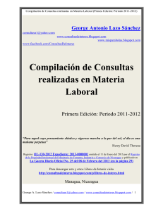01 Libro - Compilación de Consultas en Materia Laboral 1 Edición 2011-2012 (Final al 28-04-2013)