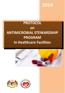 Protocol on Antimicrobial Stewardship