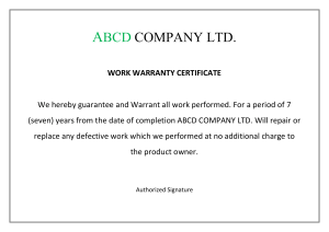 Warranty-Certificate-Format