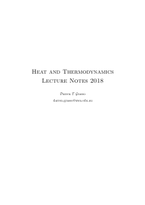 heat and thermo lecture notes 2018