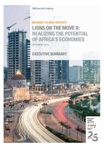 Lions on the move - brief (32 p)