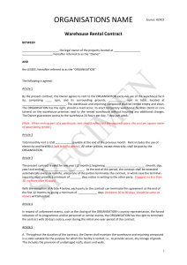 LOG-2-6-WAREHOUSE-TEMPLATE-Warehouse Rental Contract-RCRCS