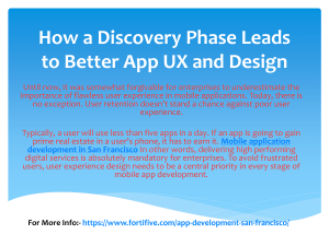 How a Discovery Phase Leads to Better App