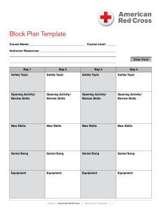 Block Plan Template