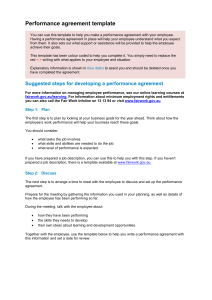 Performance-agreement-template