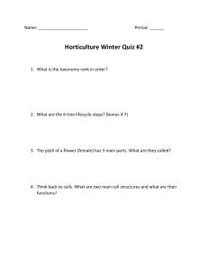Horticulture Winter Quiz 2